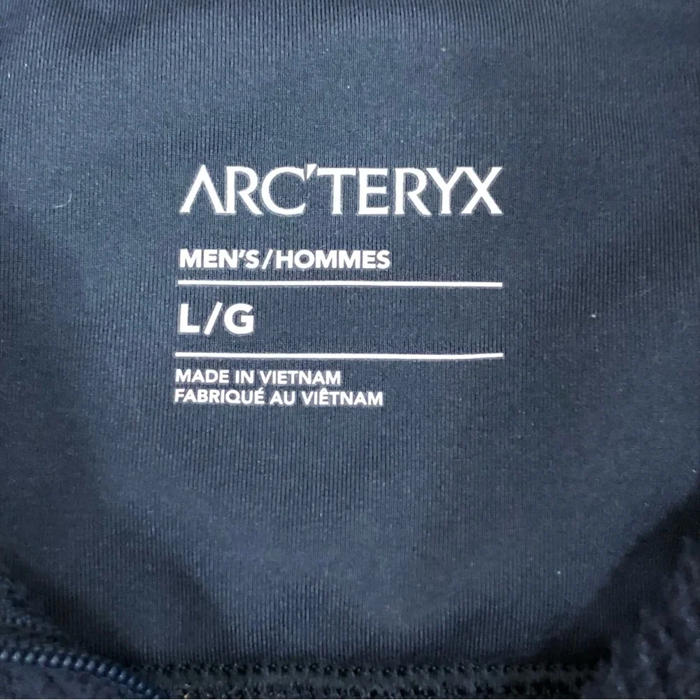 Arc'teryx “Covert” Men's Half-Zip Fleece, size L in Dark Blue - Picture 4 of 10